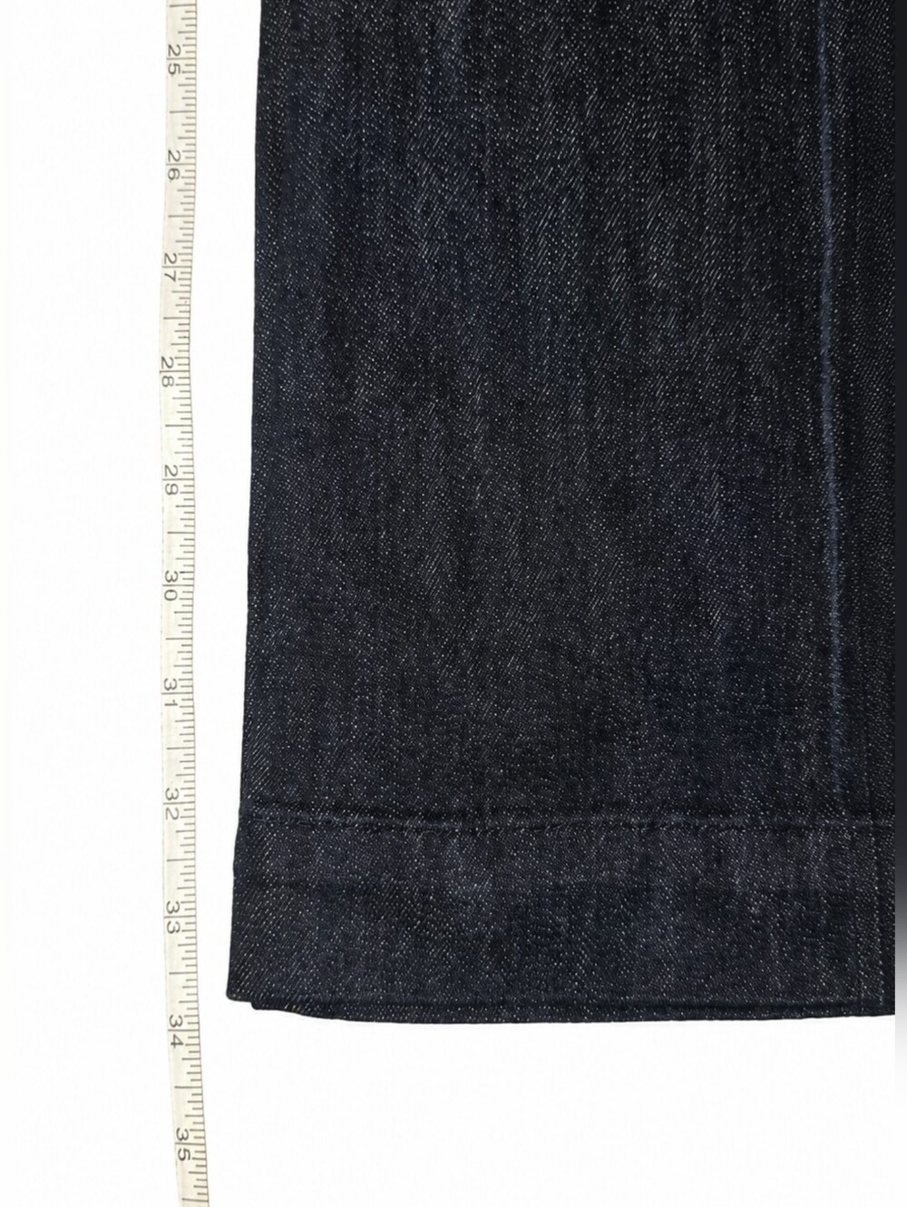 7 For All Mankind Dojo Flare Jeans Size 27 Dark Wash - Picture 6 of 6